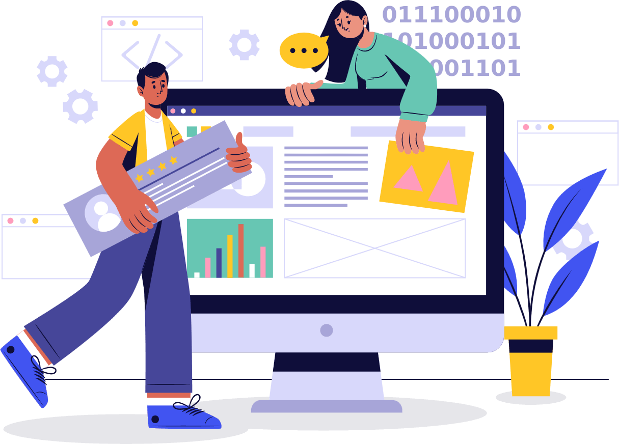 Digital Transformation Illustration